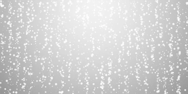 Schöne fallende Schnee Weihnachten Hintergrund. Subtil — Stockvektor