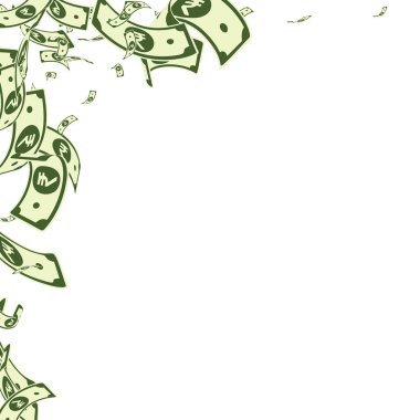 Hindistan rupisi düşüyor. Dağınık INR faturaları