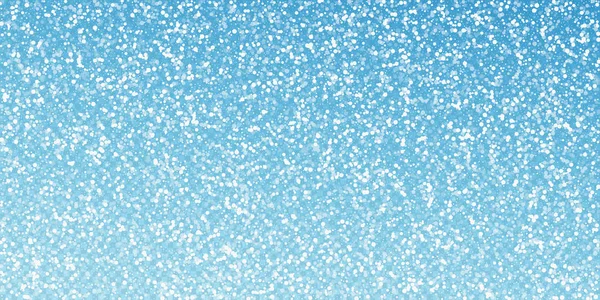 Random white dots Christmas background. Subtle fly — Stock Vector