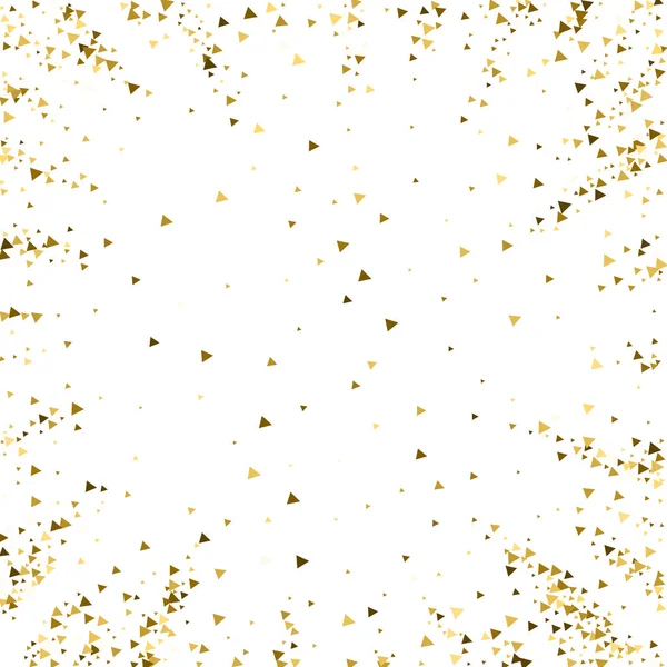 Gold Stars Random Luxury Sparkling Confetti. Scattered Small Gold Particles  On White Background. Alive Festive Overlay Template. Symmetrical Vector  Illustration. Royalty Free SVG, Cliparts, Vectors, and Stock Illustration.  Image 126655590.