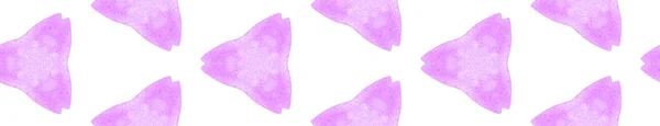 Violeta púrpura retro Seamless Border Scroll. Geomet. —  Fotos de Stock