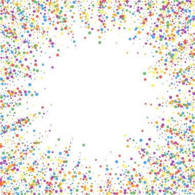 Şenlikli konfeti. Kutlama yıldızları. Neşeli bir şenlik