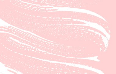 Grunge dokusu. Üzücü pembe iz. Yeni bir geçmiş. Gürültü iğrenç grunge dokusu. Şık sanatsal bir yüzey. Vektör illüstrasyonu.