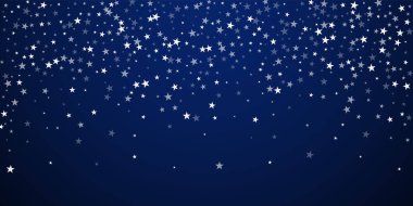 Yılbaşı arka planında rastgele düşen yıldızlar. İnce. 