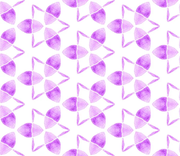 Violet paars vintage retro naadloos patroon. Hand — Stockfoto