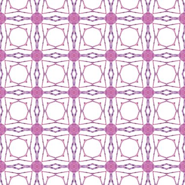 Kırmızı mavi geometrik Dikişsiz desen. El çizilmiş WA