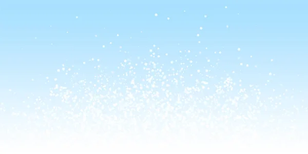 Удивительный падающий снежный фон Рождества. Тонко — стоковый вектор