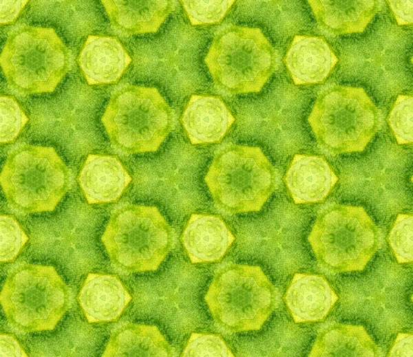 Groene lente allover naadloze patroon. Hand getekende — Stockfoto
