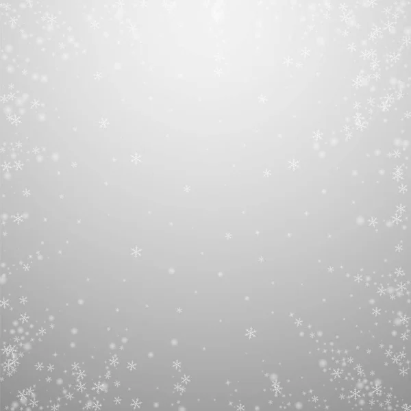 Krásné zářící sníh vánoční pozadí. Subtl — Stockový vektor