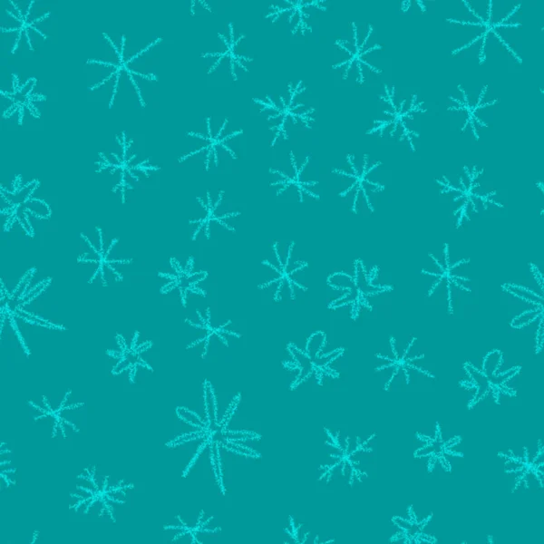 El Mavisi Kar Taneleri Noelde Kusursuz Patt — Stok fotoğraf