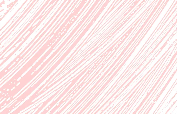 Grunge texture. Distress pink rough trace. Extraor — Stock Vector