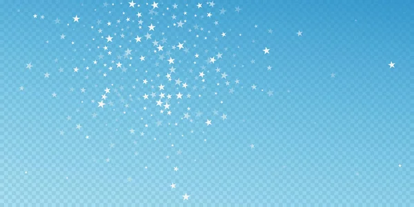 Estrelas cadentes aleatórias fundo de Natal. Sutil — Vetor de Stock