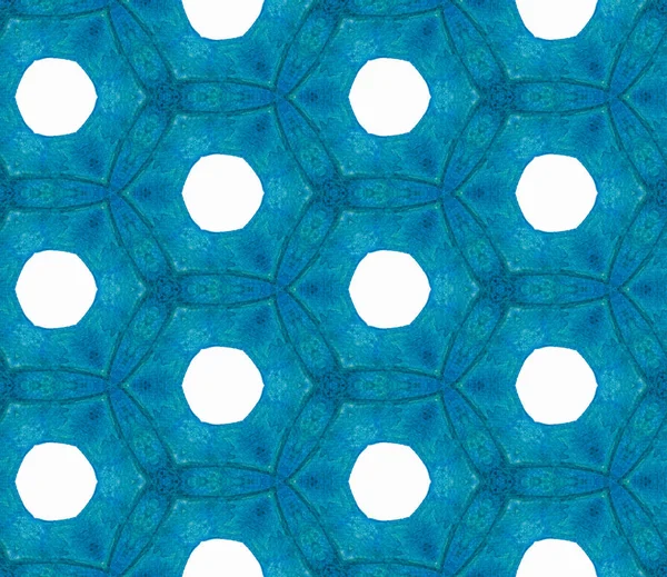 A kék rugós allover varrat nélküli mintázat. Kézzel rajzolt w — Stock Fotó
