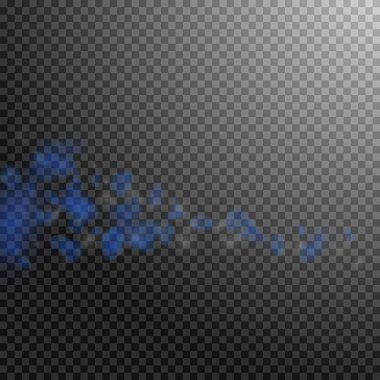 Koyu mavi çiçek yaprakları dökülüyor. Güzel Romalı