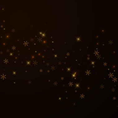 Kış yıldızlı, karlı Noel örtüsü. Noel zamanı.