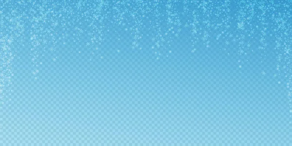 Hermosa nieve brillante fondo de Navidad. Sutil — Archivo Imágenes Vectoriales