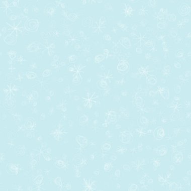 El çizimi beyaz kar taneleri Noellerde kusursuz Pat