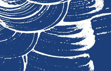 Grunge dokusu. Üzüntü çivit pürüzü. Encha.