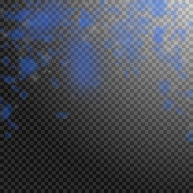 Koyu mavi çiçek yaprakları dökülüyor. Optimal Roma