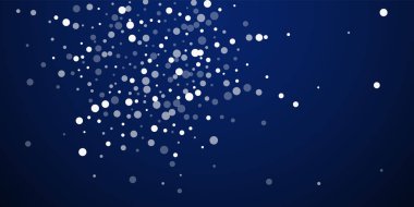 Beyaz noktalar Noel arkaplanı. İnce uçan sno