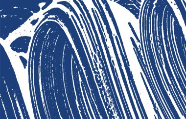 Grunge dokusu. Üzüntü çivit pürüzü. Dal