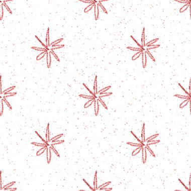 El kırmızısı Kar Taneleri Noelsiz Kusursuz Patte