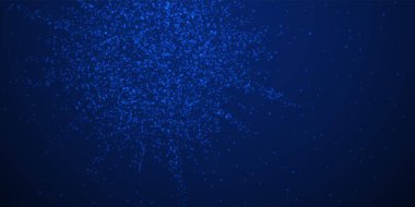 Sihirli yıldızlar Noel arka planı. Zekice bir uçuş.