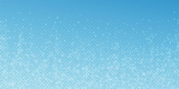 Hermosa nieve brillante fondo de Navidad. Sutil — Vector de stock