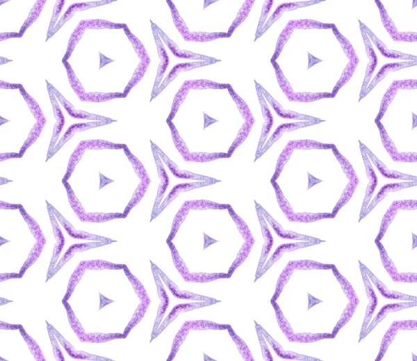 Фиолетовая геометрическая листва бесшовная картина. Доктор — стоковое фото