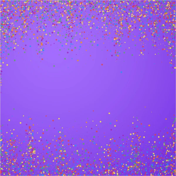 Confeti festivo. Estrellas de celebración. Conf colorido — Vector de stock