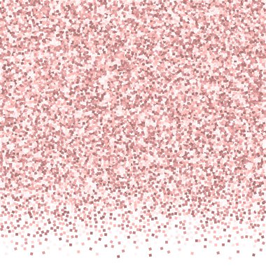 Pembe altın parıltılı lüks konfeti. Scatt.