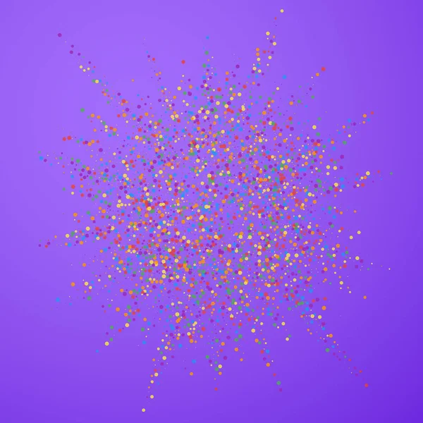 Confeti festivo. Estrellas de celebración. Conf colorido — Vector de stock