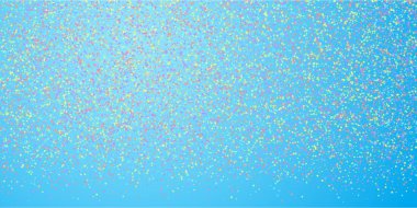 Şenlikli konfeti. Kutlama yıldızları. Renkli yıldız