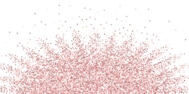 Pembe altın parıltılı lüks konfeti. Scatt.