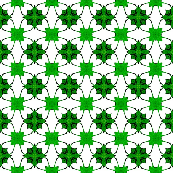 Orangefarbenes grünes geometrisches nahtloses Muster. Auslosung — Stockfoto