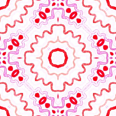 Pembe kırmızı Geometrik Suluboya. Lezzetli Kusursuz