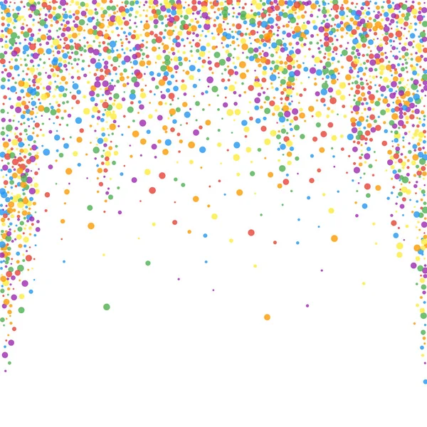 Confete festivo. Estrelas de celebração. Confisco alegre —  Vetores de Stock