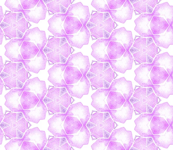 Violet paars Vintage naadloze patroon. Hand getekende — Stockfoto