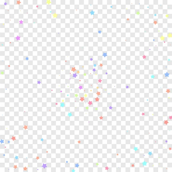 Confeti festivo. Estrellas de celebración. Estrella colorida — Vector de stock