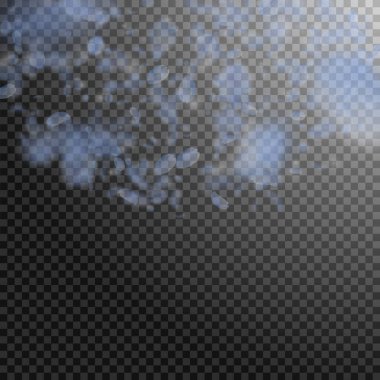 Açık mavi çiçek yaprakları düşüyor. Mükemmel roma