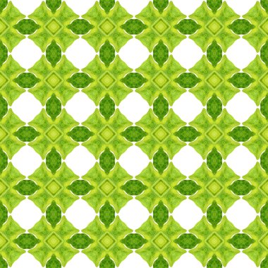 Tekrar eden mayo tasarımı. Yeşil etkileyici. 