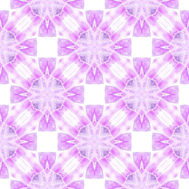 Döşemeli suluboya arka plan. Mor fantastik 