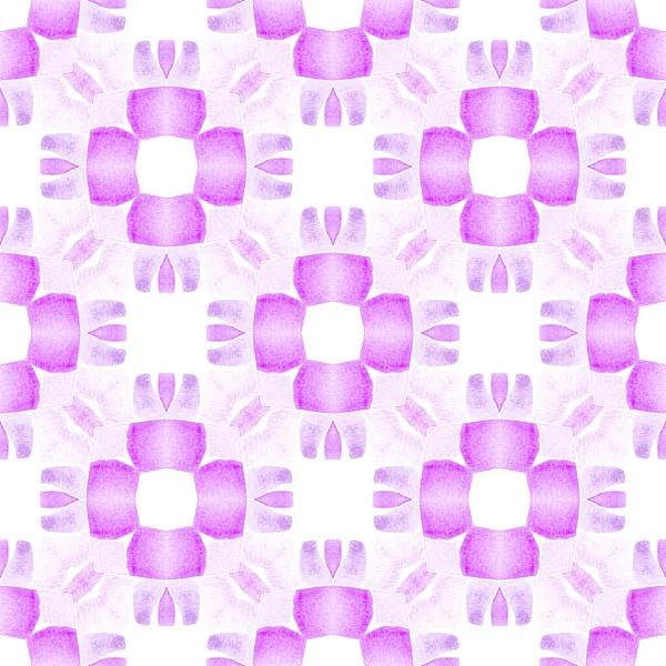 Patrón sin costura mosaico. Purple jugoso boho chic — Foto de Stock