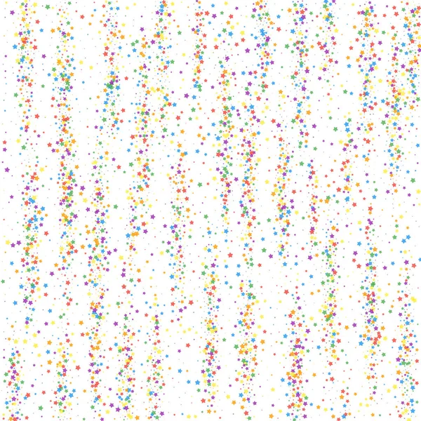 Şenlikli konfeti. Kutlama yıldızları. Çocuksu hapishane.