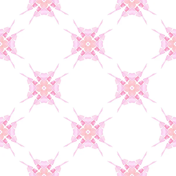 Mosaic seamless pattern. Orange captivating boho — Stock Photo, Image