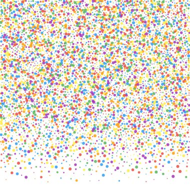 Şenlikli konfeti. Kutlama yıldızları. Neşeli bir şenlik