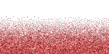 Kırmızı altın parıltılı lüks konfeti. Scatte