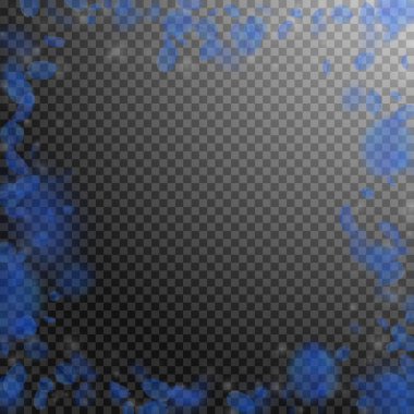 Koyu mavi çiçek yaprakları dökülüyor. Güzel romanti.