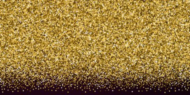 Altın parıltılı lüks konfeti. Dağınık 
