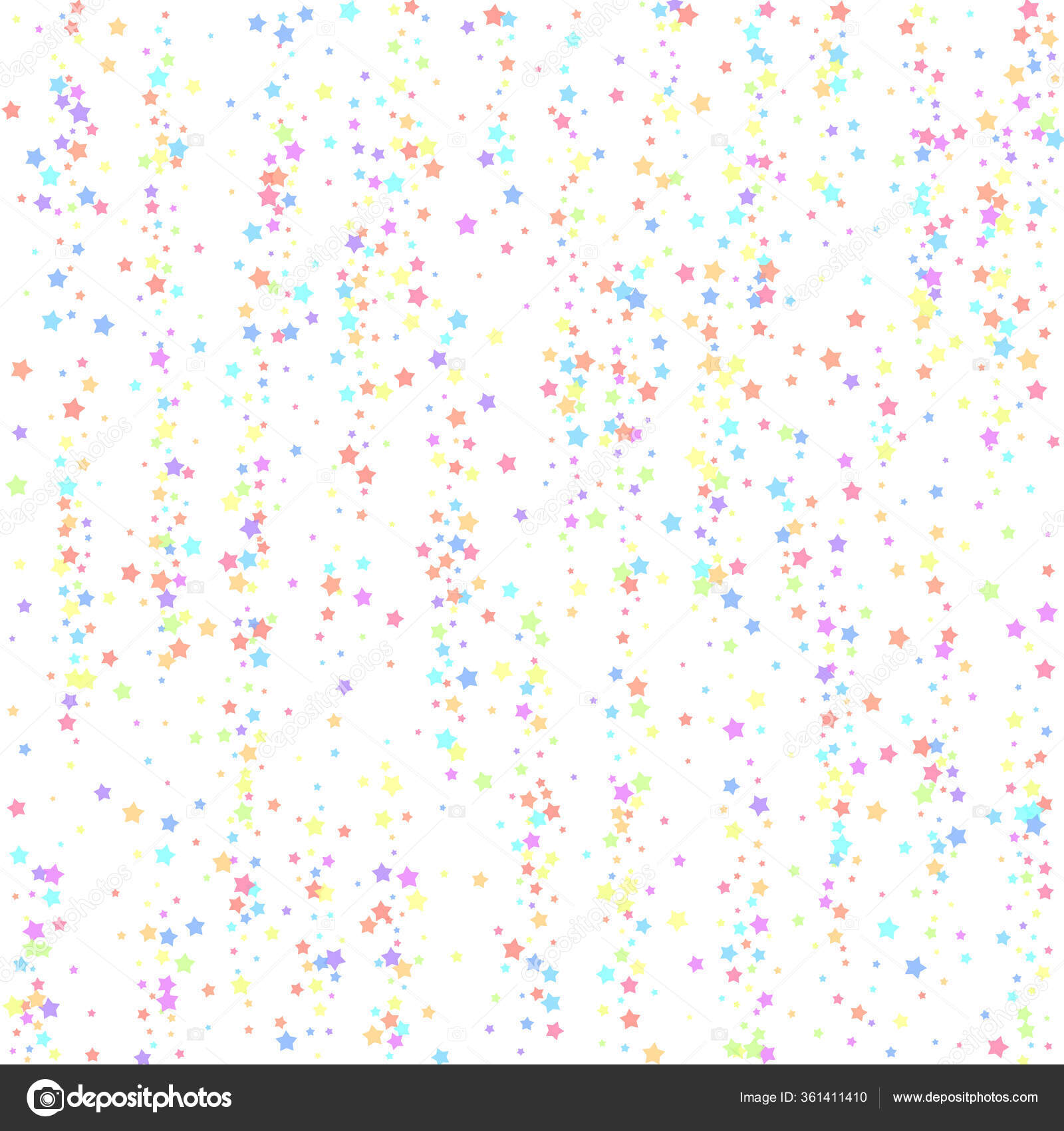 Festlig konfetti. Feiringsstjerner. Fargerik stjerne stockvektor © Begin  Again #361411410, image size:1600x1700